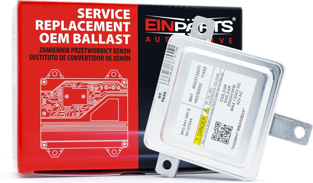 EINPARTS Zündgerät Gasentladungslampe EPH-D1/3 (M6) für VW für TIGUAN (5N_)