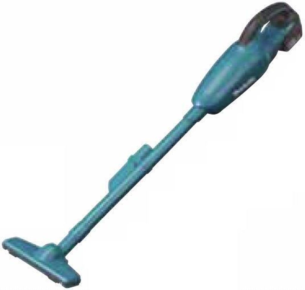 Makita BCL180Z, 2-in-1-Stabstaubsauger, Staubbeutel, Blau, Produktbild 
