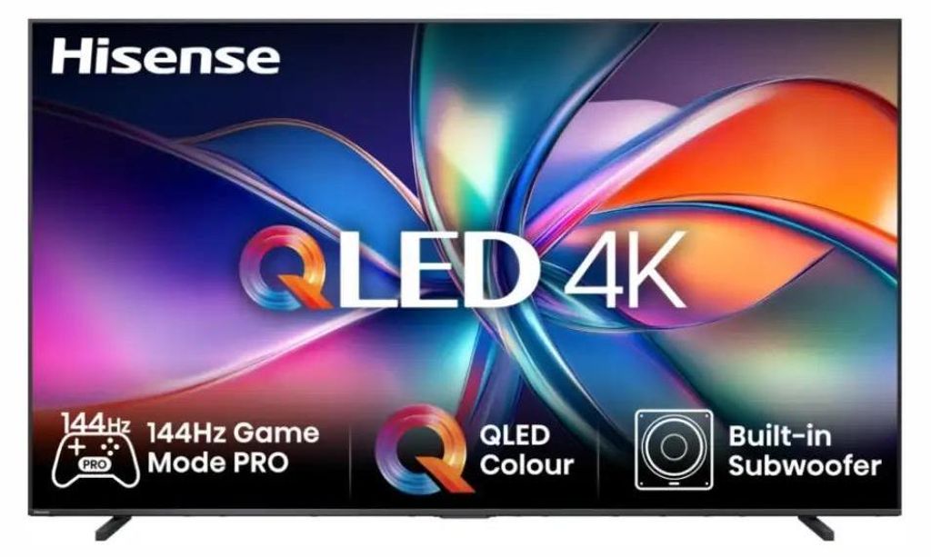 Hisense 98" E7Q, 4K Ultra HD 3840x2160, Quantum Dot, 144Hz, Lichtsensor, IPS, HDR 10+, HLG, Dolby Vision IQ, Dolby Atmos, Smart TV, WiFi 5GHz, WiFi...