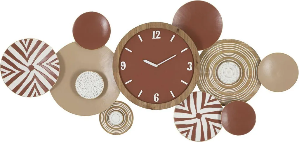 Horloge murale géante 127 cm design artistique pour décoration de loft