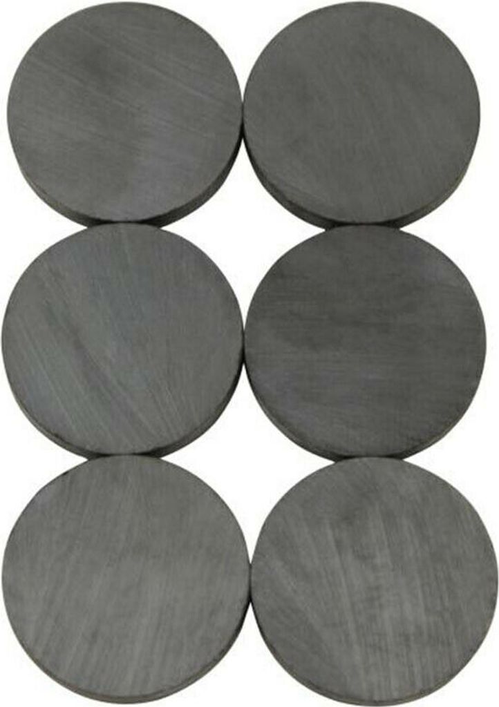 Magnete 6 Stück Flachmagnet Rundmagnet Magnettafel Rund Produktbild 