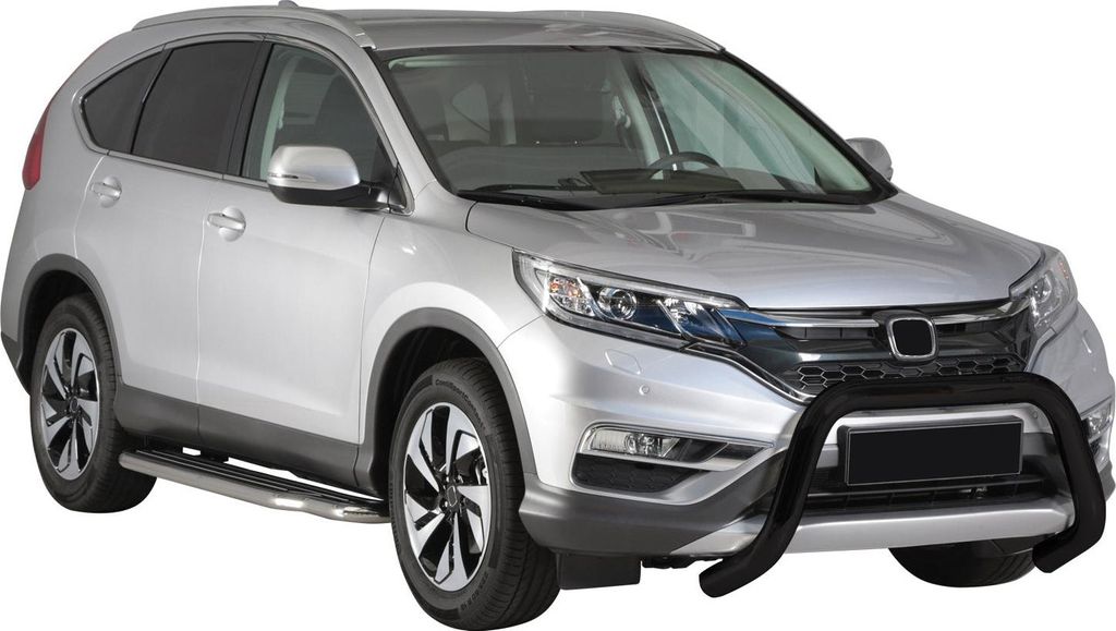 Frontbügel Frontschutzbügel für Honda CR-V 2016-2018 ø76mm Stahl Schwarz Schutz