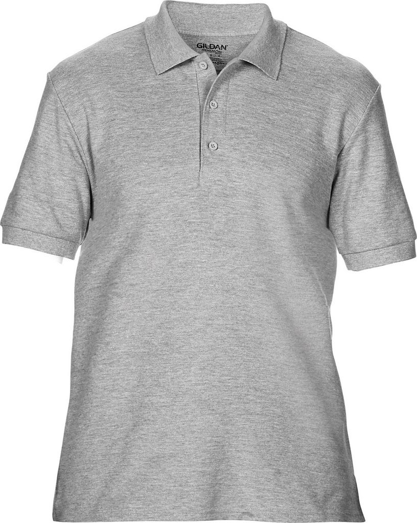 Gildan Herren Premium Sport Pique Polo-Hemd BC3194 (S) (Sport Grau (RS))