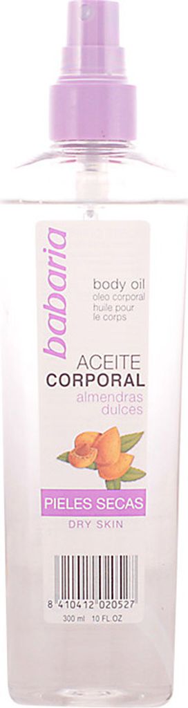 Babaria Sweet Almonds Moisturizing Body Oil 300ml