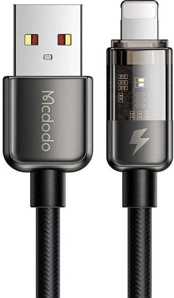 Lightning-Kabel Mcdodo CA-3141 2W, 1,8m (schwarz)