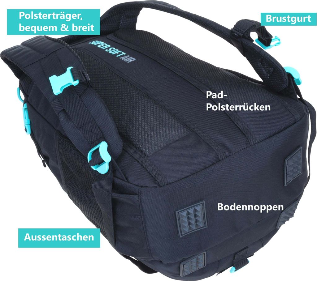 Schulrucksack Set 2 Teile Elephant Hero Signature Rucksack Produktbild 7
