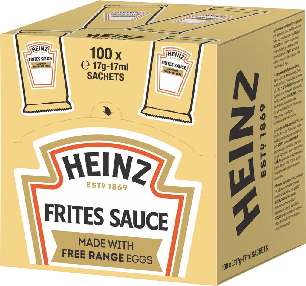 Heinz sauce à frites 100 x 17ml Image du produit 