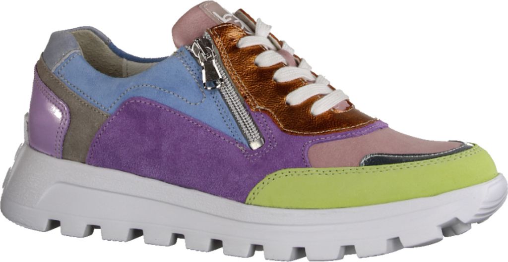 Waldläufer Damen Low Sneaker H-AJALA Mehrfarbig Leder Produktbild 17