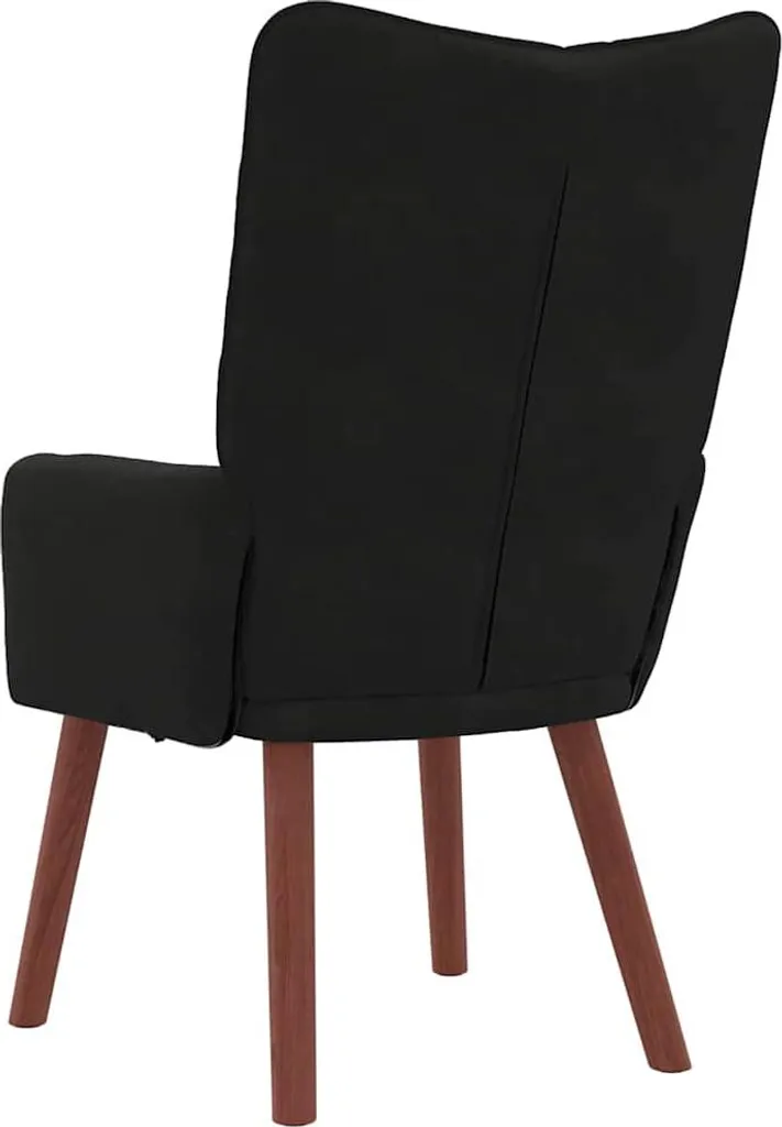 VidaXL Poltrona Velluto Nero 63x67x94 cm | Solidità e Stile Smart - 6