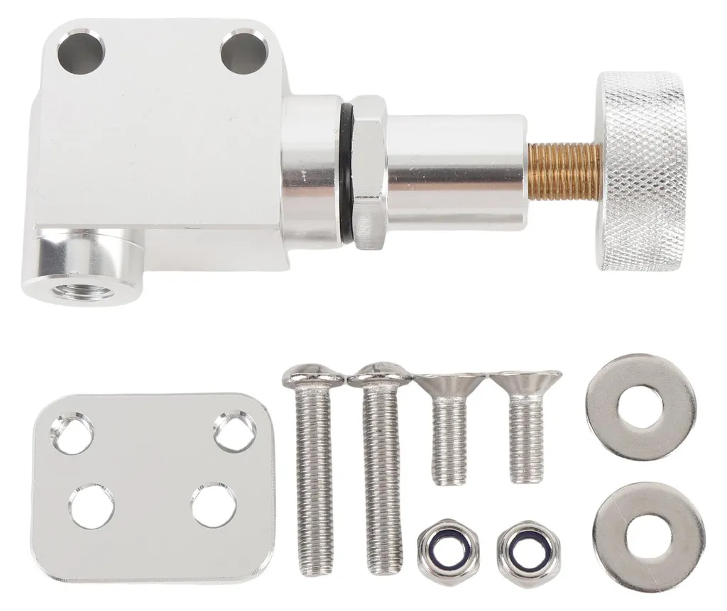 Bouton de commande de freinage 260-8419 en aluminium usiné CNC