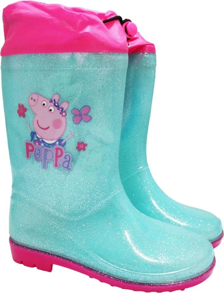 Peppa Wutz Kinder Mädchen Gummistiefel Regenstiefel – Blau Produktbild 