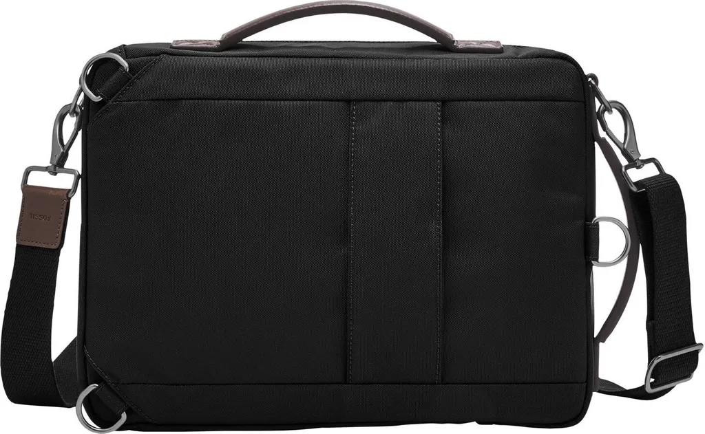 Sac Ordinateur Fossil Buckner Convertible Multi-Fonctions Noir Urbain