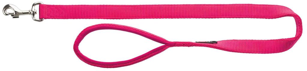 Premium Hundeleine 1,20 m/10 mm fuchsia