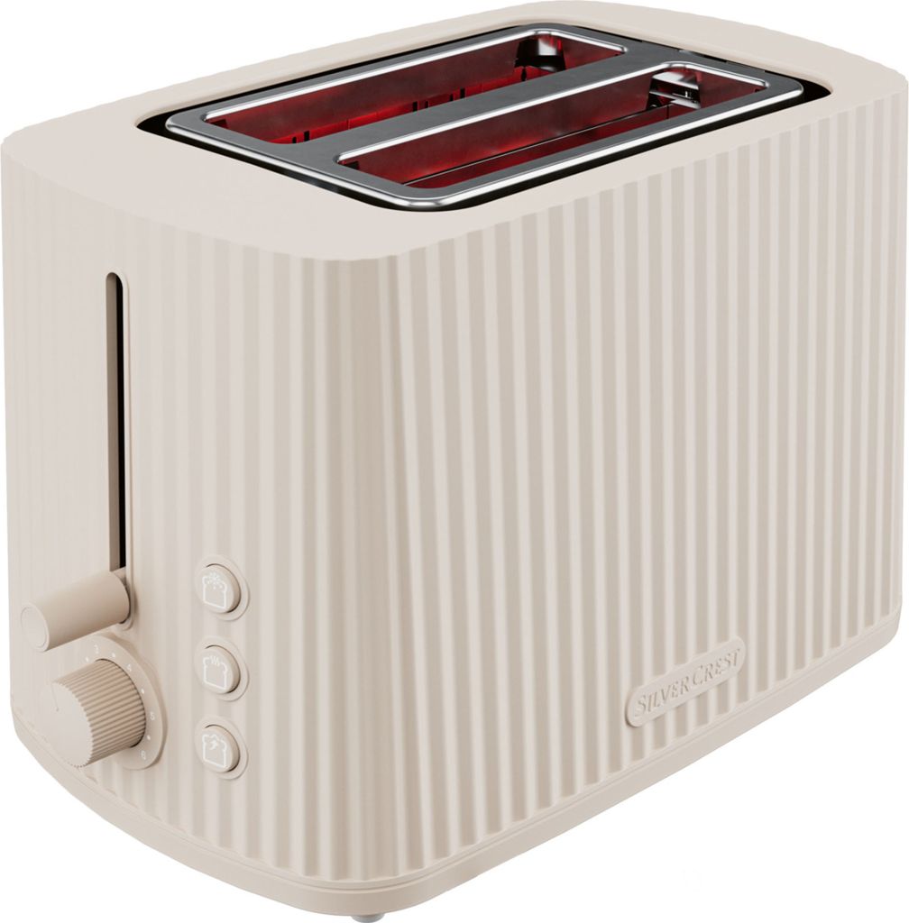 SILVERCREST® KITCHEN TOOLS Toaster Kunststoff Doppelschlitz Produktbild 