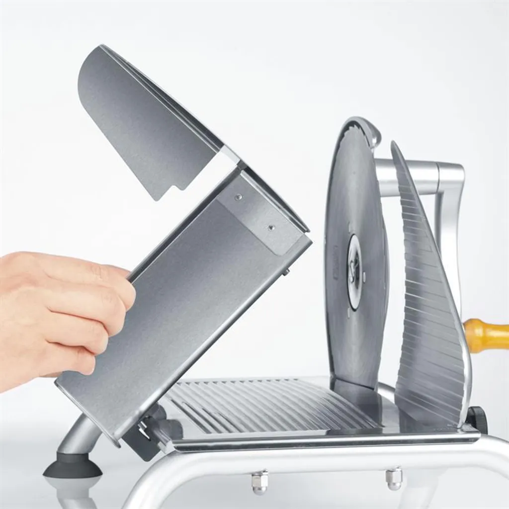 Tranches Parfaites sans Effort avec la Trancheuse Graef MP41594 Inox - 4