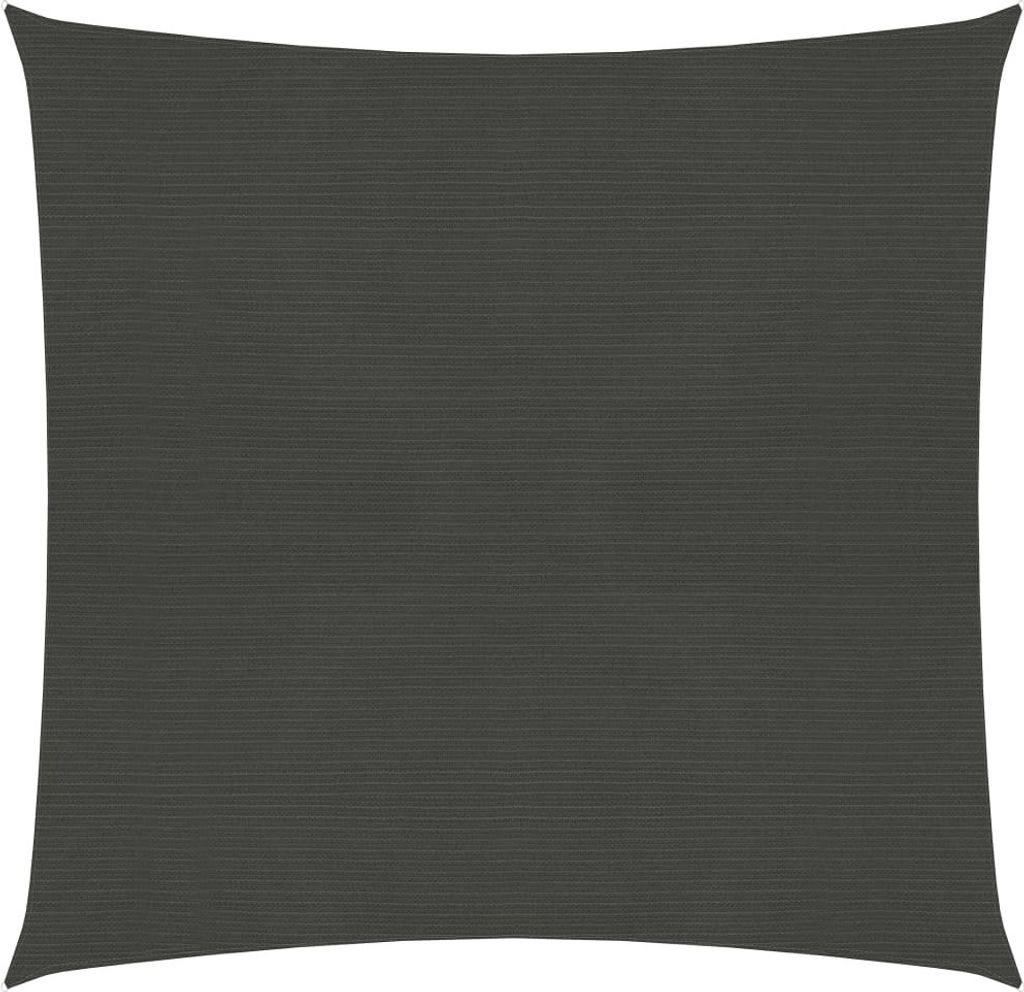 Sonnensegel 160 g/m² Anthrazit 3x3 m HDPE