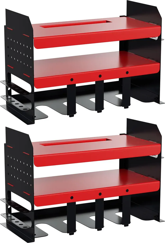 Porte-outils mural à 3 niveaux robuste pour rangement électroportatif