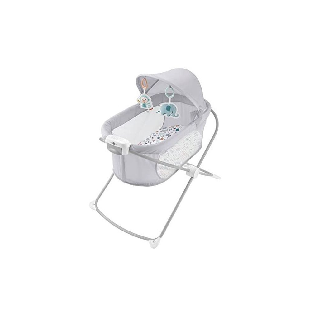 Baby Beistellbett Fisher Price faltbar Reisebett mit Schaukelfunktion
