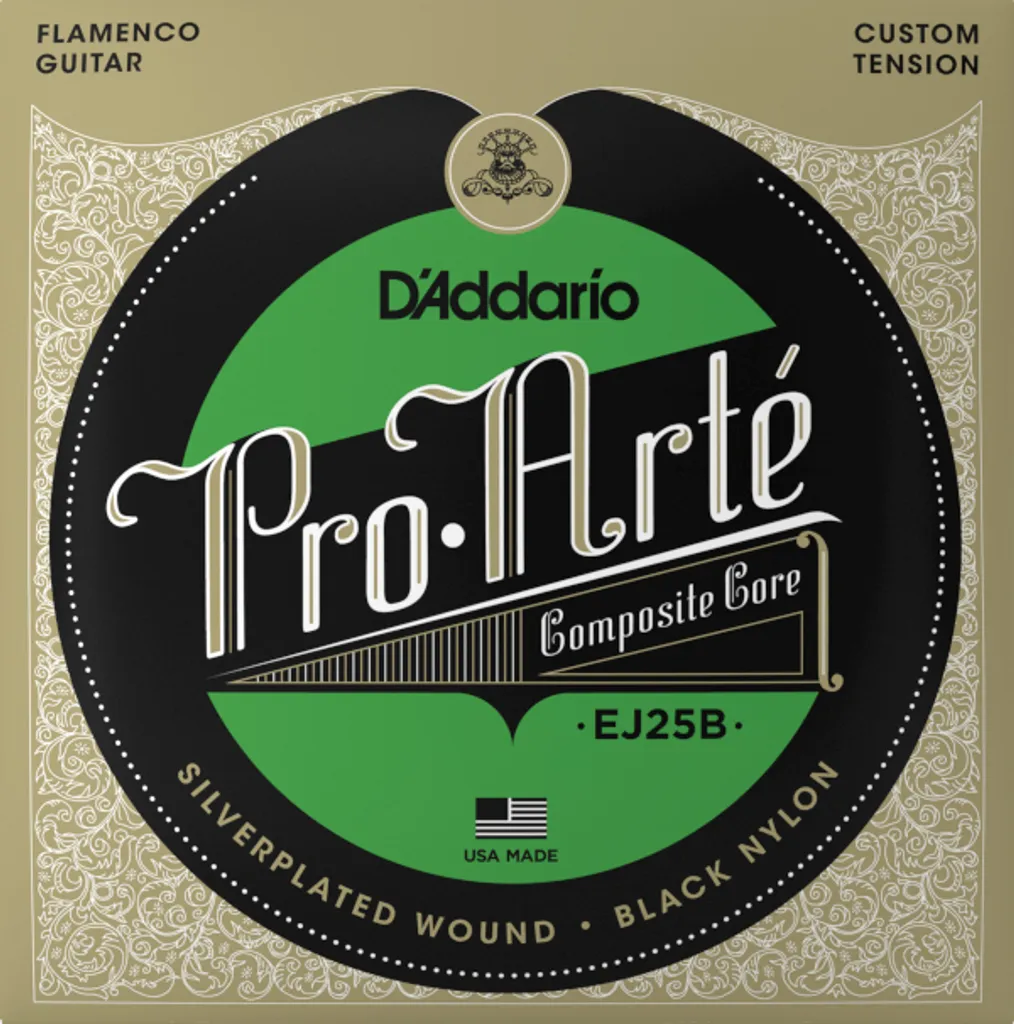D'Addario EJ25B Cordes Flamenco Finissez-en avec les Basses Sourdes