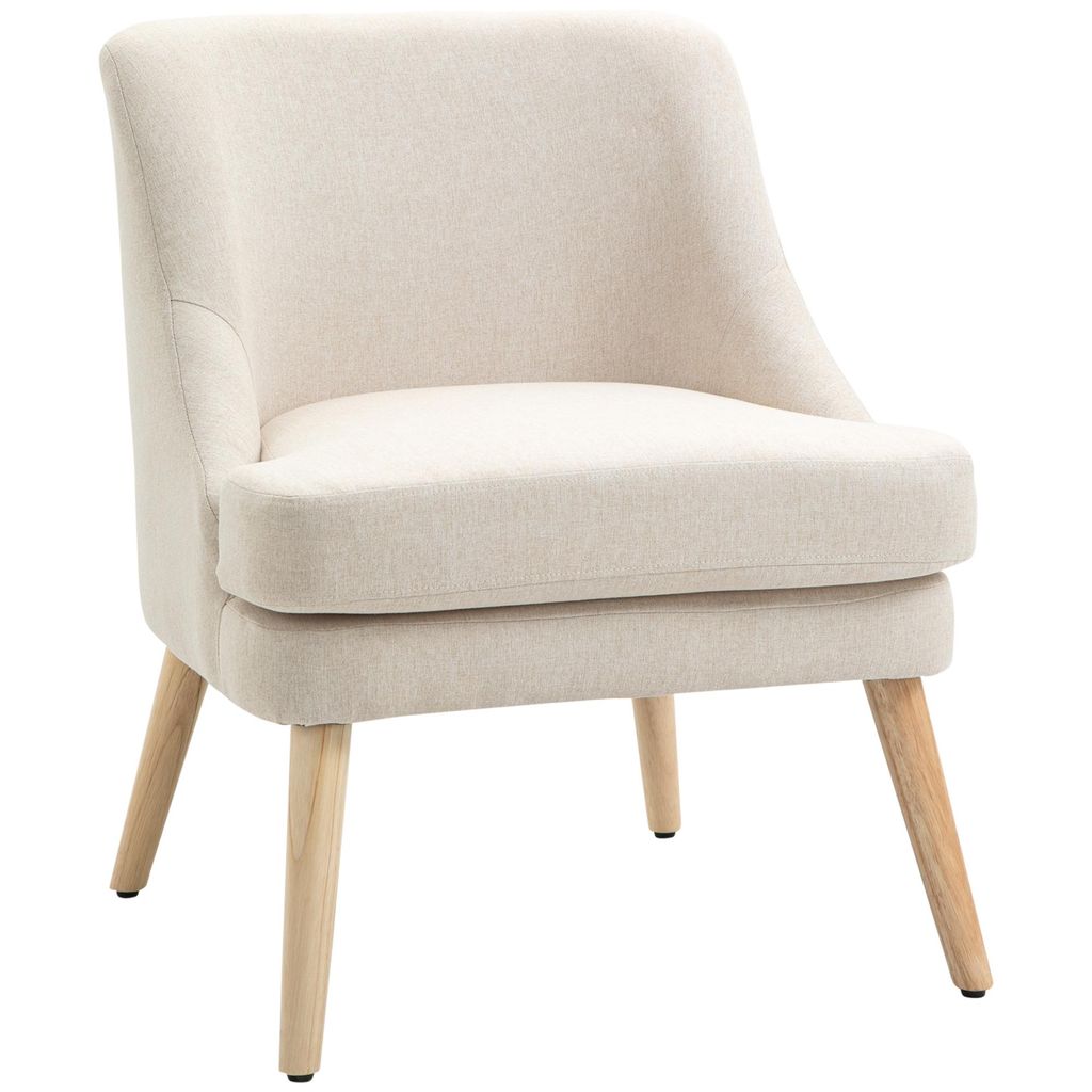 Skandinavischer Sessel, bequemer Wohnzimmersessel, Produktbild 