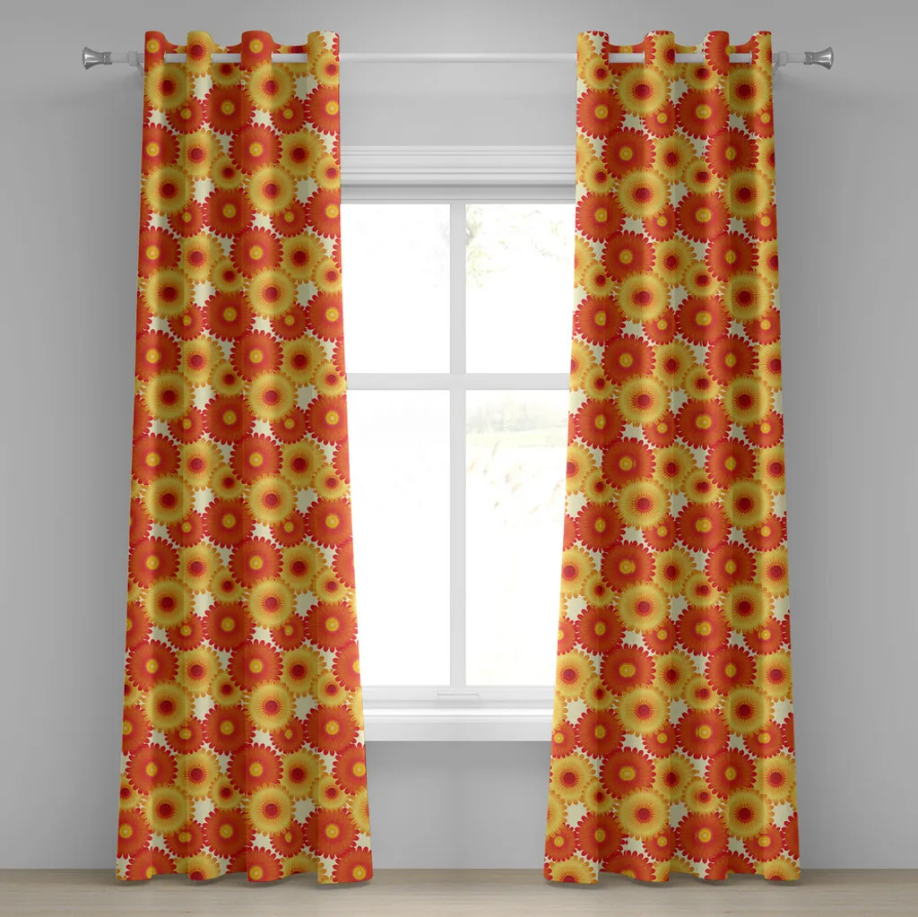 Tende Lavabili ABAKUHAUS 280x225 Arancione - Facili e Bellissime