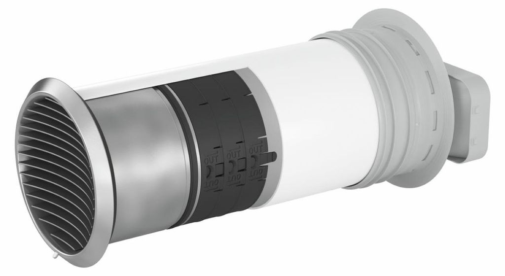 Naber P-Turbo flow 150 condotta a parete incl. THERMOBOX, Immagine del prodotto 