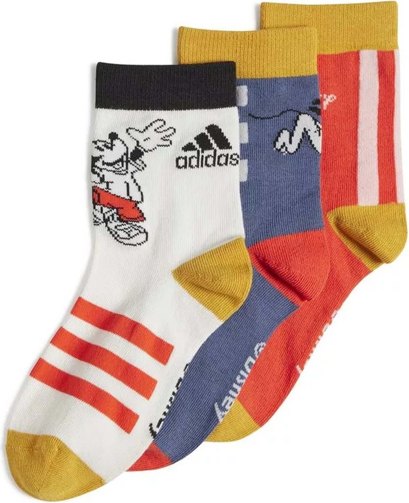 Calzini Adidas Disney Mickey Mouse 3P Jr IU4860 Pullover adidas Größe: 34-36,