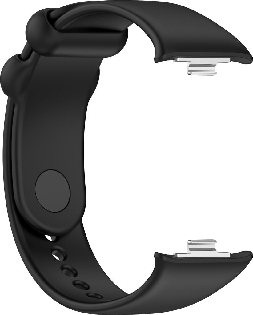 INF Silikon-Uhrenarmband für Xiaomi Band 8 Pro Schwarz Produktbild 