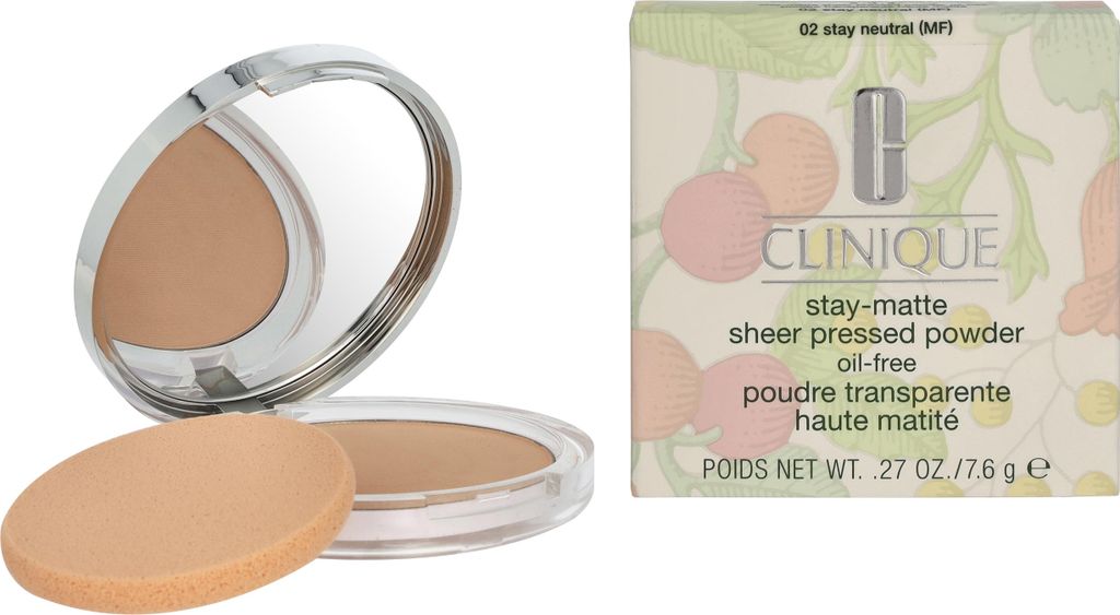 Clinique Stay-Matte Sheer Pressed Powder, Stay Neutral, Produktbild 