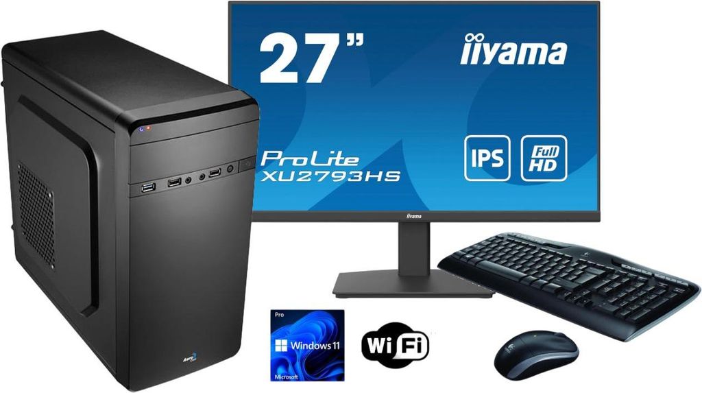 OfficeSET DVD-RW i5-12500 16GB DDR4 500GB M.2 WLAN W11Pro