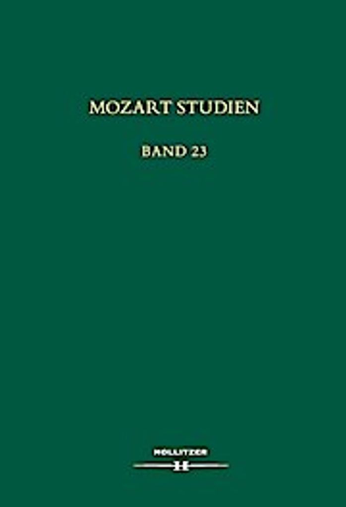Mozart Studien Band 23