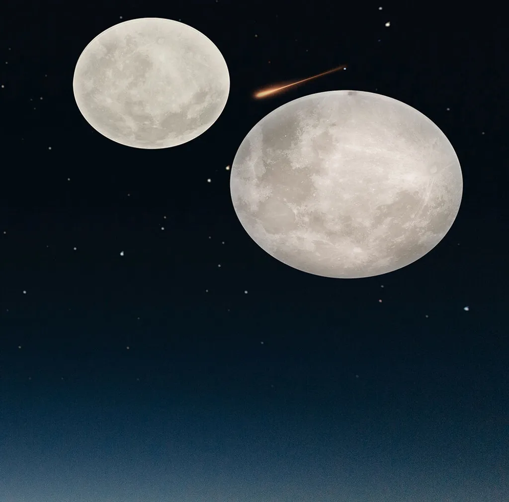 Plafonnier LED Dimmable LUNAR Effet Phase de Lune et Mode Veilleuse - 15