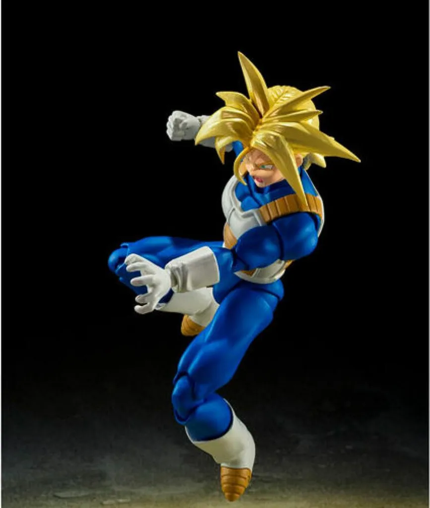 Figurine Trunks DBZ Articulée : Réalisme et Postures de Combat 14cm - 15