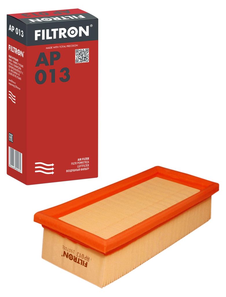 Luftfilter FILTRON AP 013 für VW GOLF II (19E, 1G1) Filtereinsatz