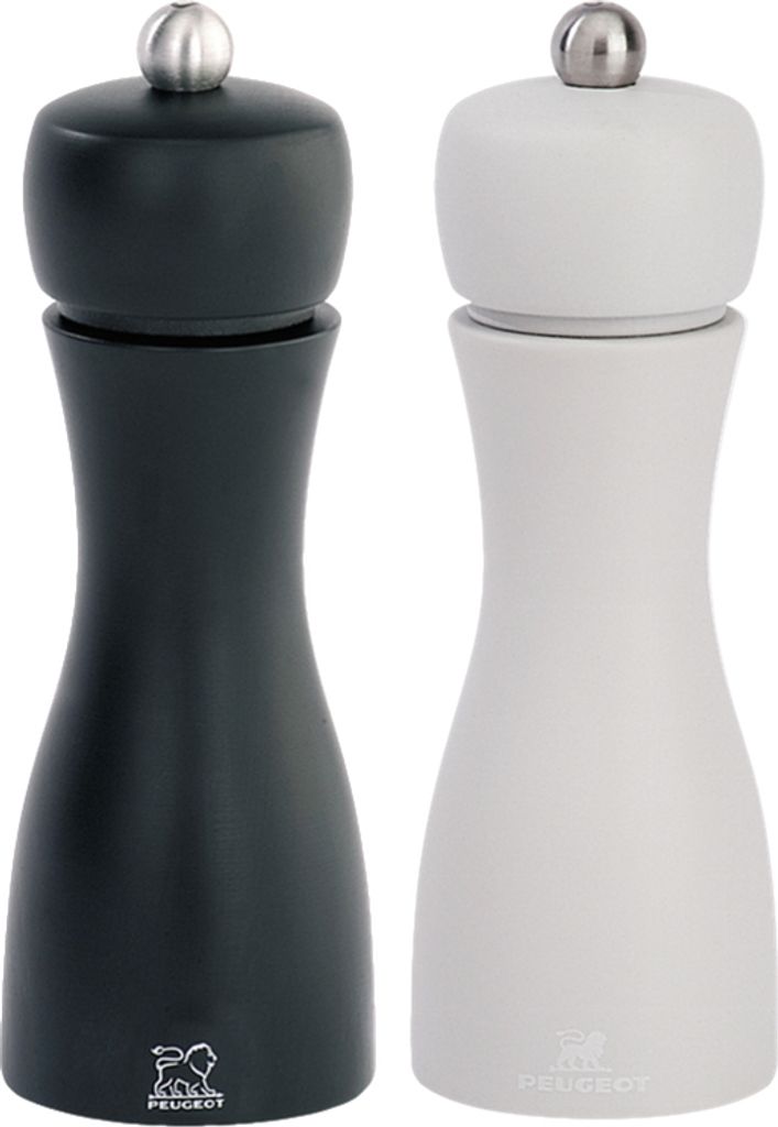 Peugeot Tahiti, Sada mlýnků na sůl a pepř, Černá, Bílá, Obrázek produktu 
