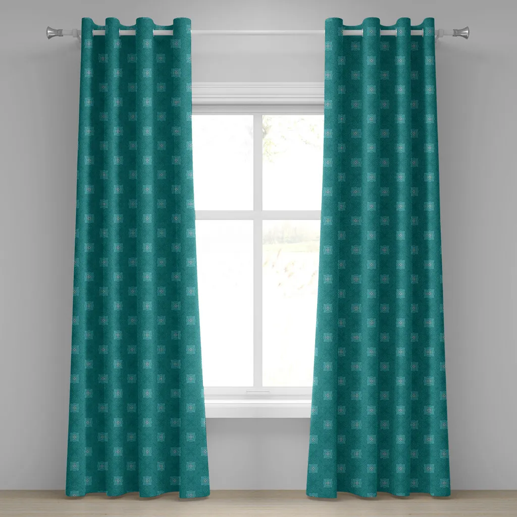 Tenda Orientale ABAKUHAUS Verde Acqua - Atmosfera Mediterranea