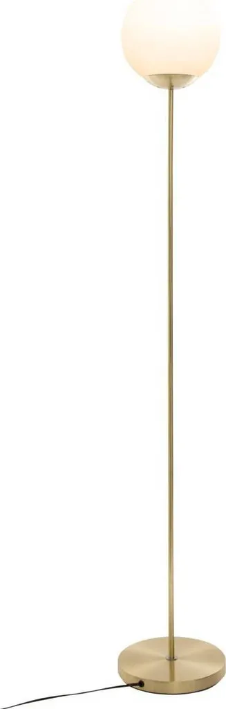 Lampadaire design doré 134 cm pour éclairer vos pièces sombres