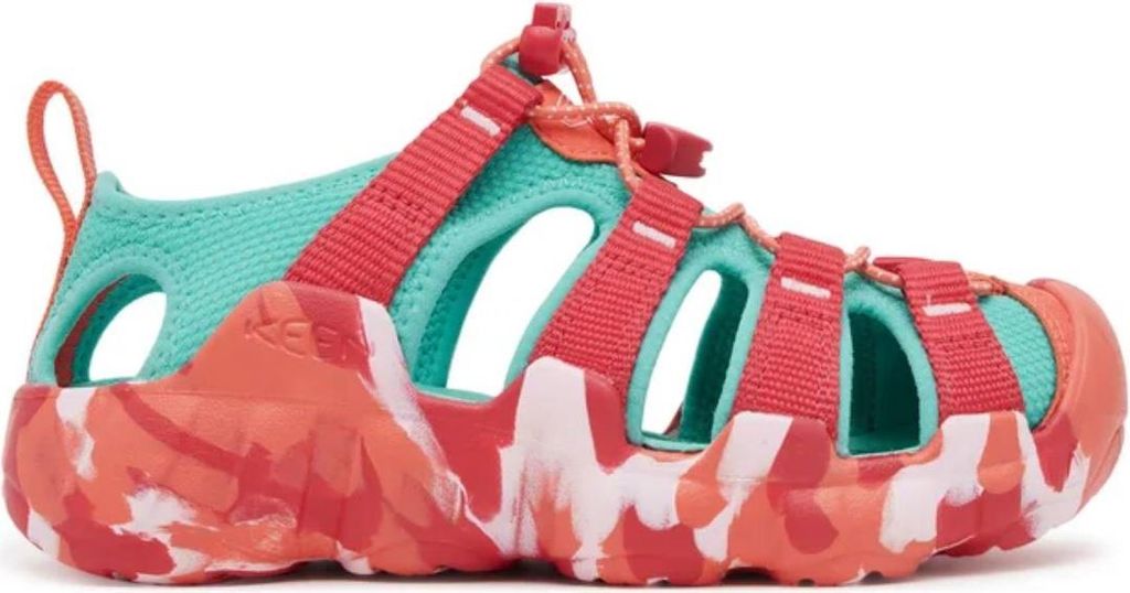 Kinderschuhe keen jr hyperport h2 himbeere/pool blau rosa 25-26