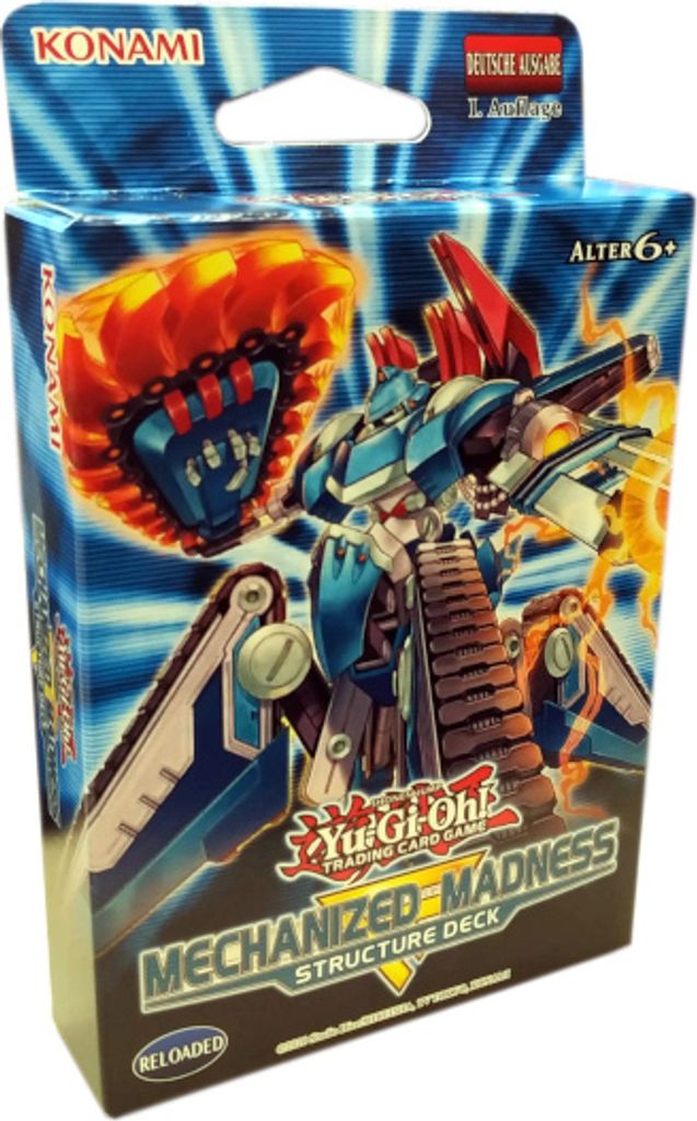 Yu-Gi-Oh! Structure Deck: Mechanized Madness deutsch 1. Auflage , Menge:1 Stück