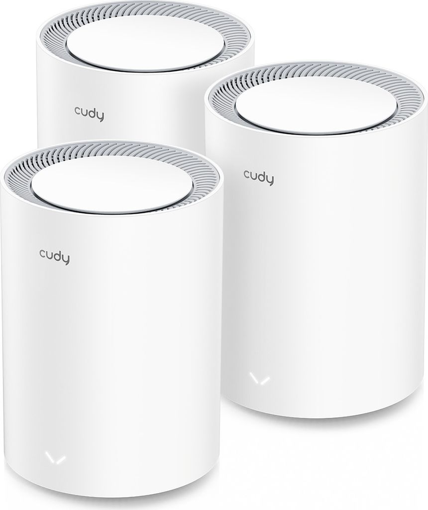 CUDY Mesh Solution M3000 3 pezzi AX3000 Gigabit Wi-Fi 6 Immagine del prodotto 