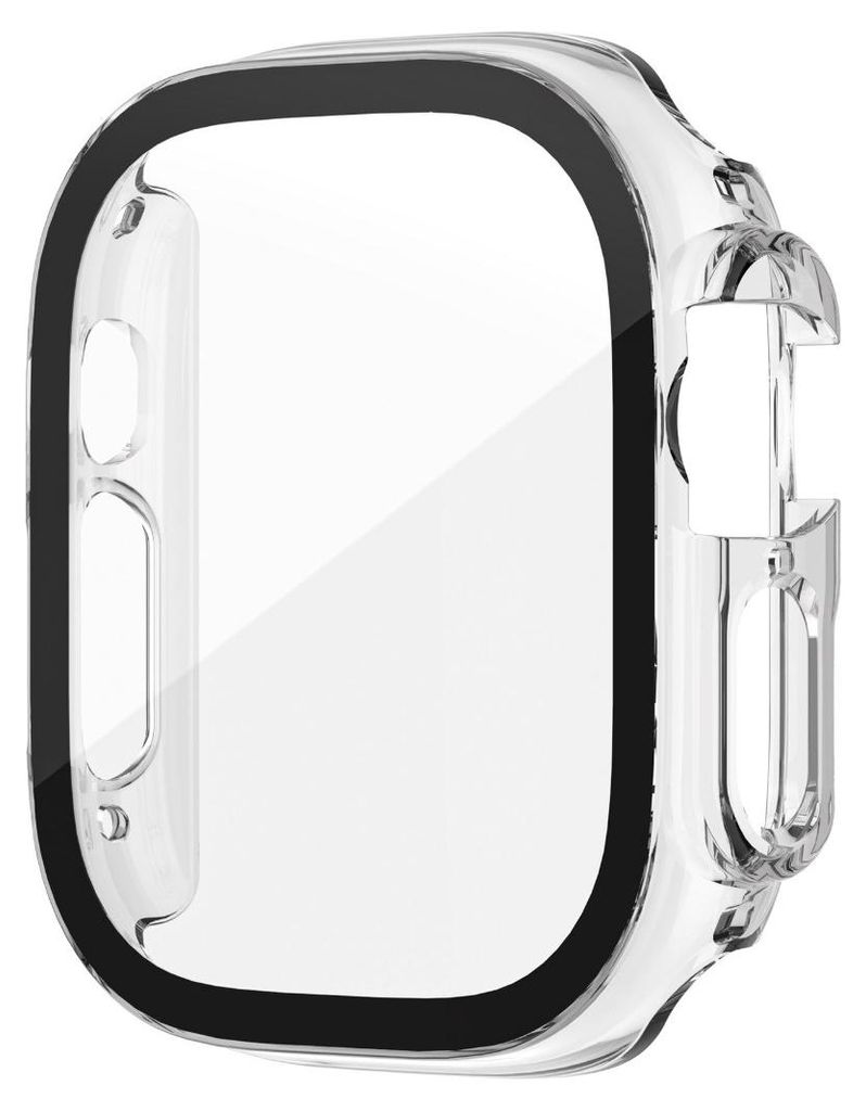 INF Boîtier Transparent PC+Verre Trempé 46mm pour Apple Image du produit 