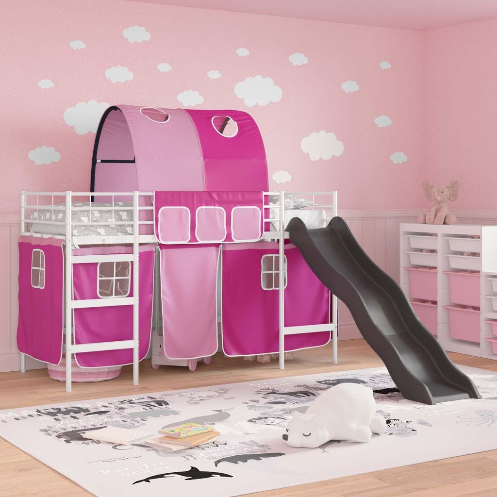 （Robust Möbel） Weiß und Rosa 99,5 x 190cm - CL962707 - Produktbild 