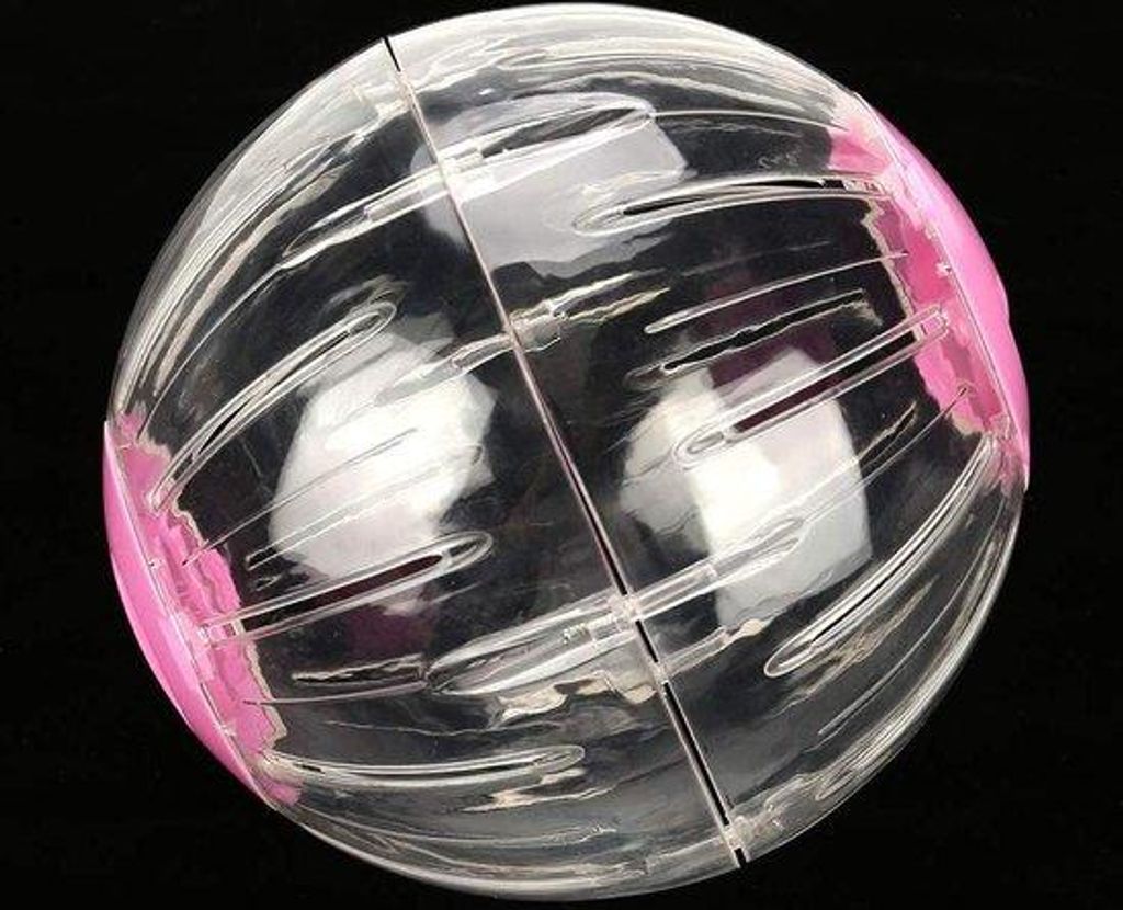 Kleine rosa Übungsball 18,5 cm für Eichhörnchen und Meerschweinchen