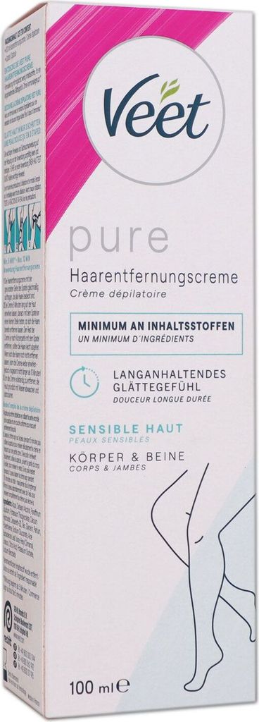Veet krém na odstránenie chĺpkov Sensitive Skin 100ml Obrázok produktu 