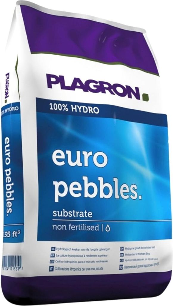 Plagron Euro Pebbles 10 Liter - Blähton Kugeln Hydrokultur Produktbild 
