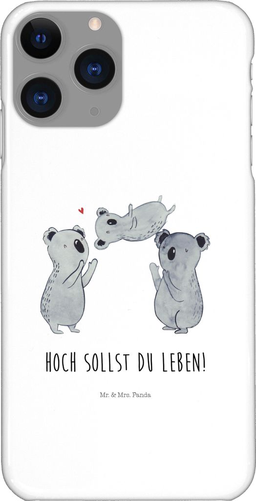 Mr. & Mrs. Panda Iphone 11 Pro Handyhülle Koalas Feiern - Weiß - Geschenk, Happy Birthday, Handy Case, Geburtstag, Herzlichen Glückwunsch, Premi...