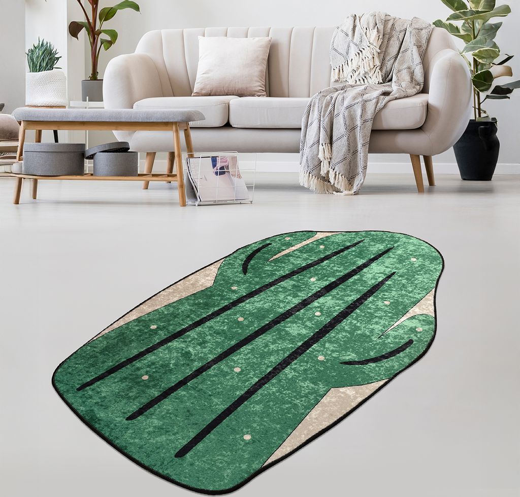 Bosdela Kinder- und Babyteppiche – Vielfältige Designvariationen für jeden Spielraum 100x160 cmBig Cactus