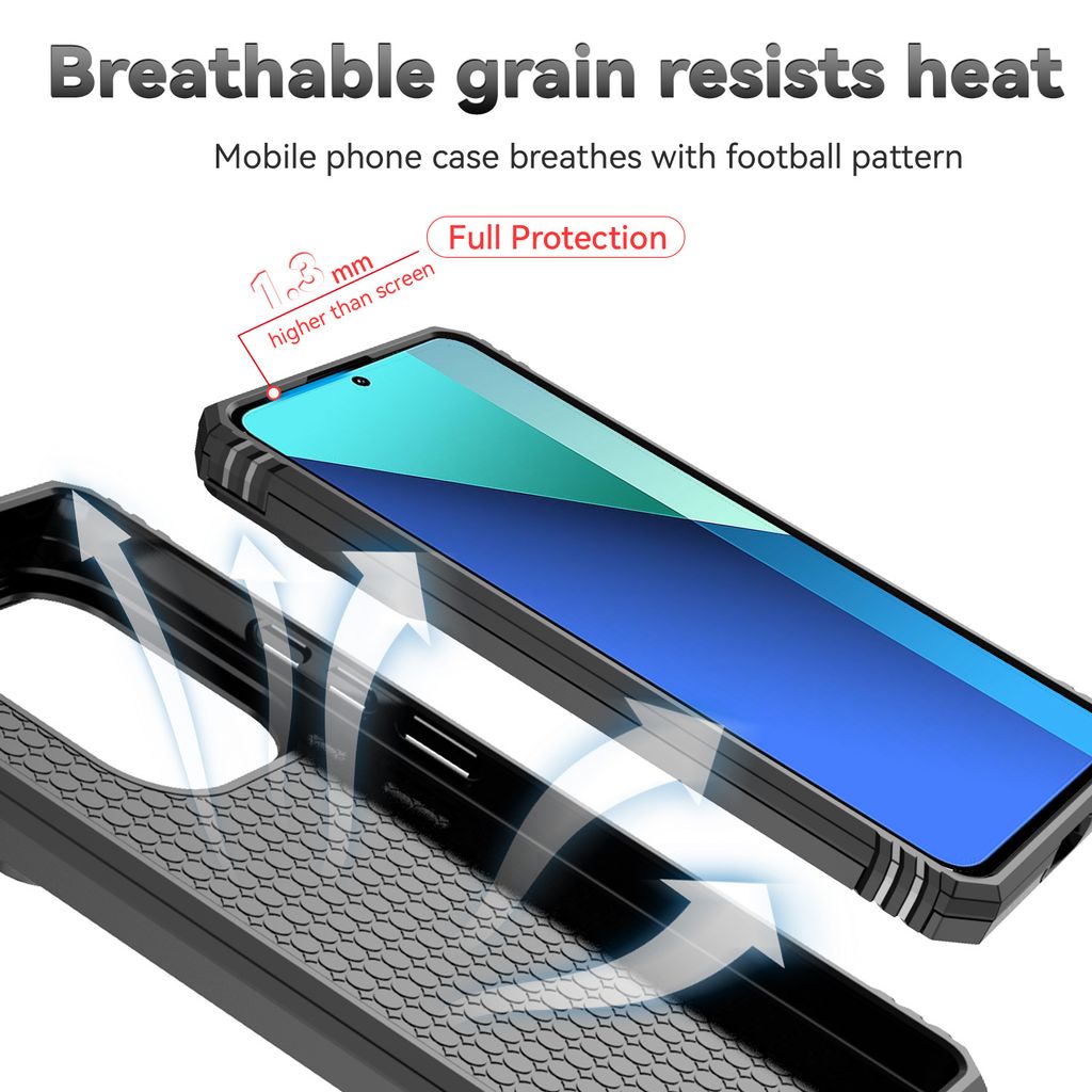 Pouzdro pro Xiaomi Redmi Note 13 Pro 4G dvouvrstvé pouzdro Obrázek produktu 7