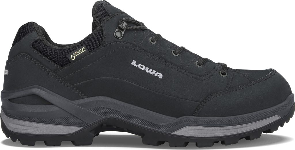 Lowa Herren Wanderschuhe Renegade GTX Lo Schwarz Graphit