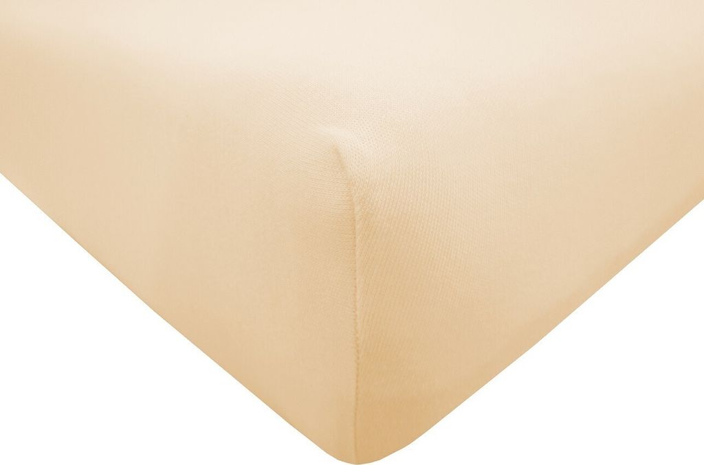 Massageliegenbezug Doppel-Jersey : Farbe - Natur, Größe - 65-70x195-200 cm